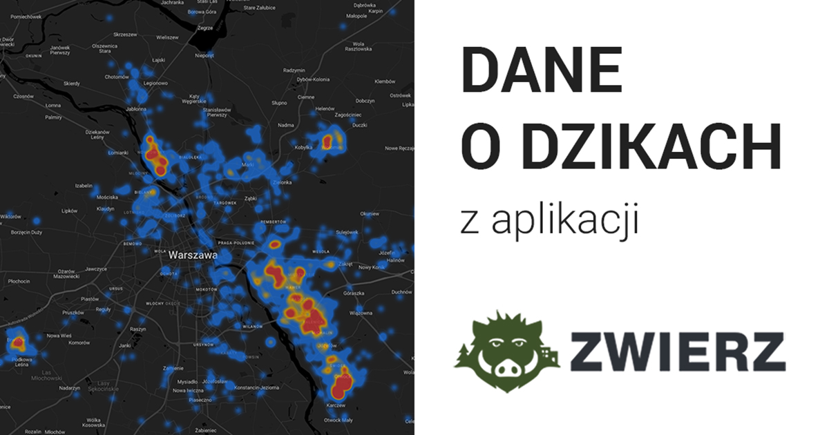 Co widzimy na mapach Aplikacji ZWIERZ?